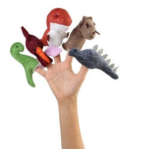 عروسک های انگشتی دایناسور شادی رویان