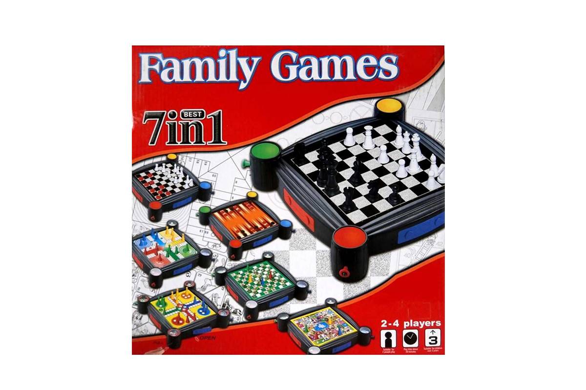 بازی فکری خانواده Family Games 7 in 1